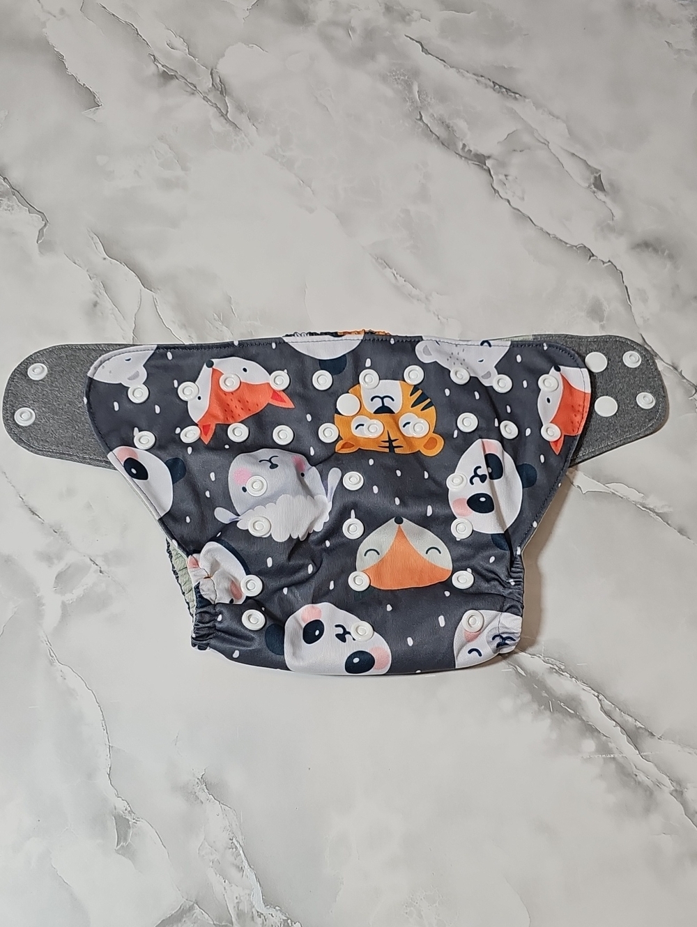 Reusable Pocket Cloth Diaper Adjustable Snaps